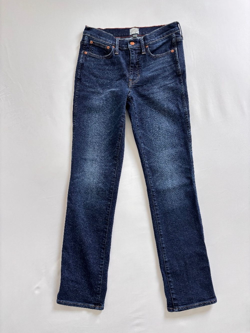 J.Crew 9" Vintage Straight Jeans | Size 27 Tall | Dark Wash | Re-Imagined